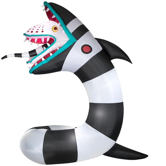 9.5ft. Animated Airblown&#xAE; Inflatable Beetlejuice Sandworm with LED Lights